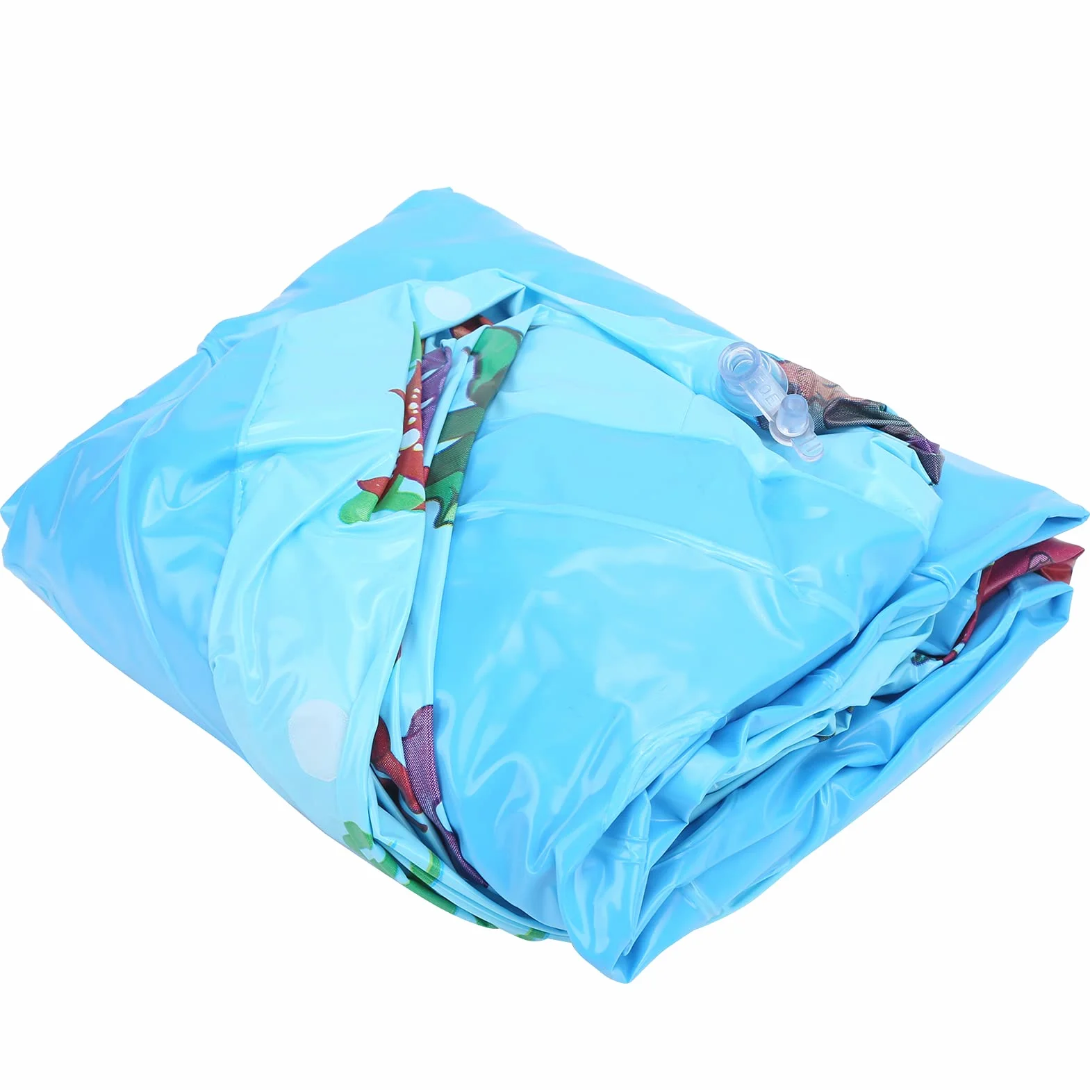 FILFEEL Nadmuchiwany Basen do Zabawy Wewnątrz i na Zewnątrz - Okrągły Basen o średnicy 120 Cm w Kolorze niebieskim! (90cm)