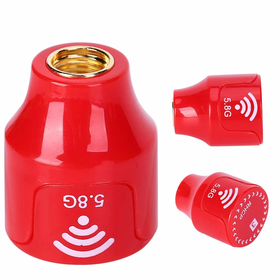 Lollipop Antena Foxeer Radia i Części 5.8Ghz 3Dbi Rhcp Antena o Wysokim Zysku dla Fpv Racing Drone Części do Zdalnego Sterowania Akcesoria (czerwony)