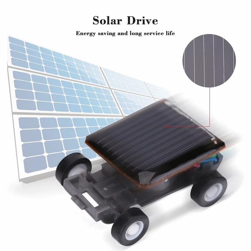 Mini Solar Power Auto, Jak Energia świetlna Jest Przekształcana w Energię Elektryczną, Zabawki Edukacyjne Zestaw do Treningu Mózgu dla Dzieci, Technologia