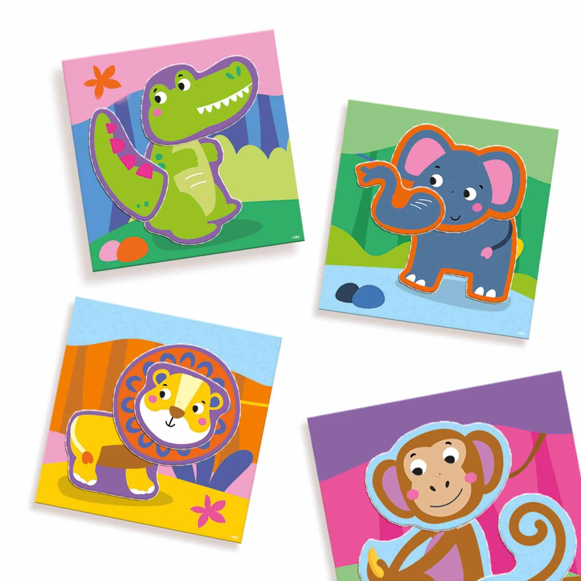 SES Creative 14042 I Learn to Cut and Paste, różne